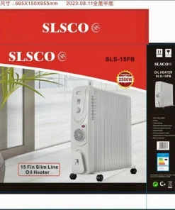 شوفاژ برقی سلسکو 15 پره/  SLS-15FB ۱۵