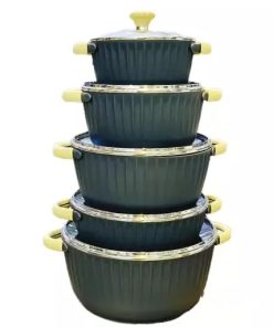 سرویس قابلمه 10 پارچه برند زیو ترکیه/ ZIO ZCS8590-5S32