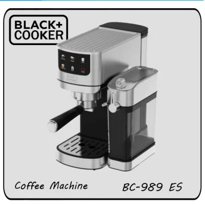 اسپرسو ساز بلک اند کوکر مدل 989 / BLACK+ COOKER BC-989