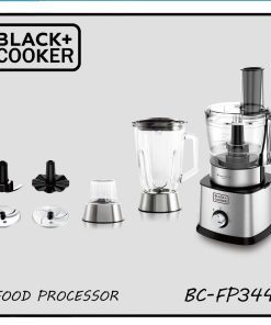 غذاساز چند کاره بلک اند کوکر مدل 344 / BLACK+ COOKER BC-FP344