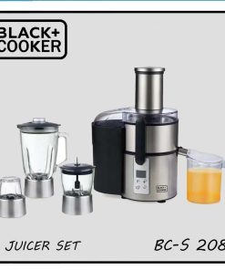 ابمیوه گیری بلک اند کوکر مدل 208 / BLACK+ COOKER BC-S 208