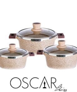 سرویس قابلمه زیو طرح اسکار مدل 8200 سایز 24 / ZIO OSCAR 8200 S24