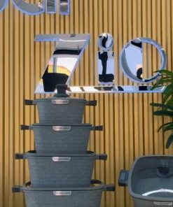 سرویس قابلمه 10 پارچه مربعی زیو مدل 8555 / ZIO 8555