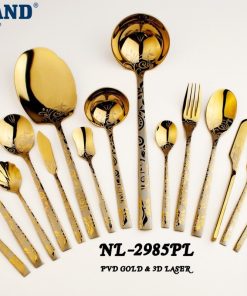 سرویس قاشق و چنگال 135 پارچه نیولند مدل 2985 / NEWLAND NL2985PL