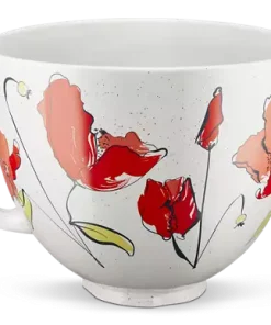 کاسه سرامیکی کیچن اید مدل خشخاش / KITCHEN AID KSM2CB5P