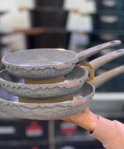 ست تابه بدون درب مدل سنگی لایف اسمایل / LIFE SMILE P7