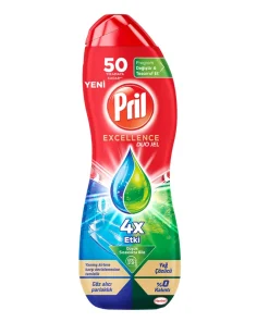 ژل ماشین ظرفشویی پریل مدل اکسلنت حجم 900 میل لیتر / PRIL Excellence
