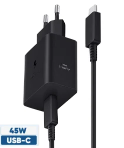 شارزر سامسونگ 2پین 45 وات با کابل/ SAMSUNG ADAPTER CABLE