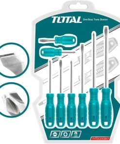 ست پیچ گوشتی 8 عددی توتال / TOTAL THTDC250801