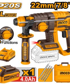 بتن کن 4 کاره اینکو 20 ولت / INGCO TCRHLI202081