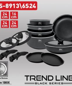 سرویس قابلمه زیو مدل 8913 / ZIO ZCS8913/6S24
